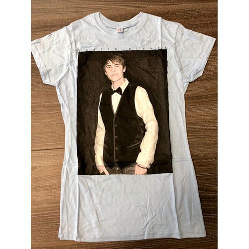 Justin Bieber TShirt - Tux (Ex Tour)